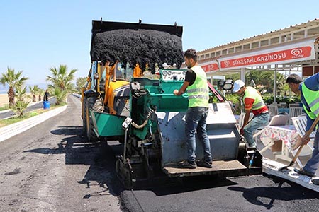 BÜYÜKŞEHİR DAVUTLAR'I YAZA HAZIRLIYOR