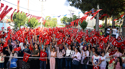 BAŞKAN ÇERÇİOĞLU BUHARKENT'TE TEMEL ATTI