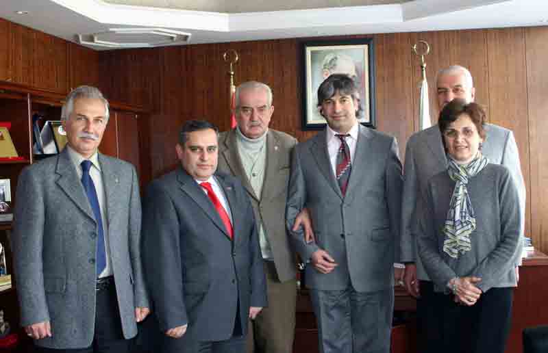 DP İl Yönetimi’nden AGC’ye nezaket ziyareti