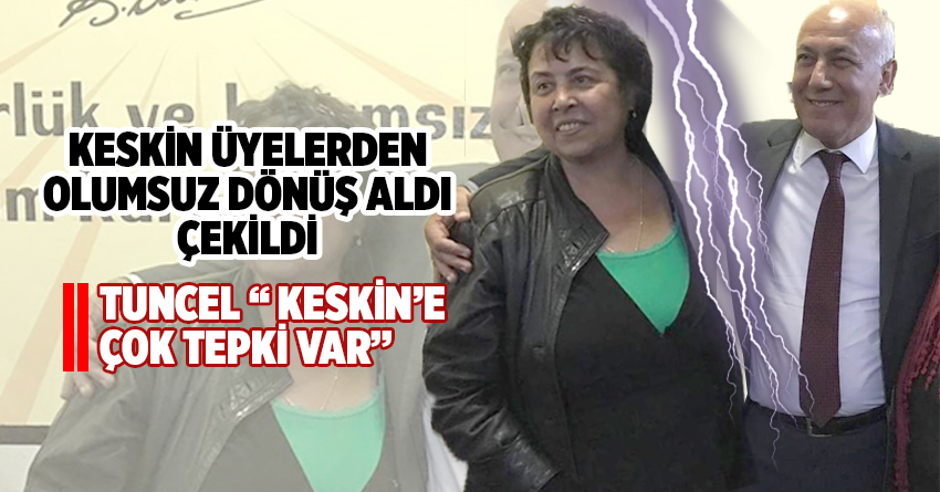 ÜYELERDEN OLUMSUZ DÖNÜŞ ALDI ÇEKİLDİ