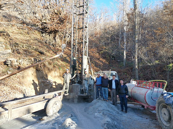 Nazilli Karahallı'da su sevinci yaşanıyor