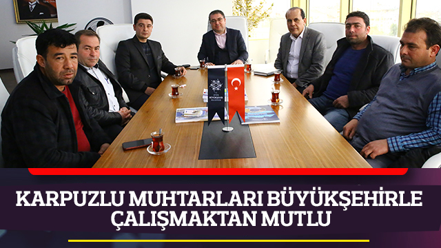 Aydın Büyükşehir Belediyesi mahallelerin taleplerini muhtarlardan dinliyor