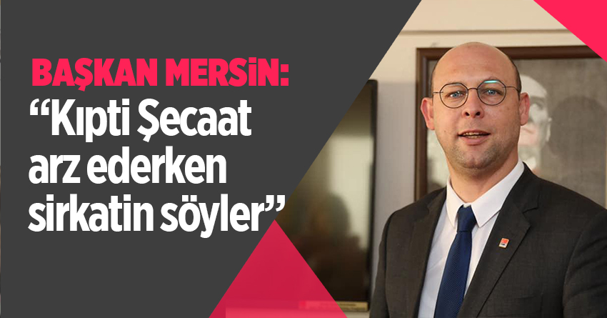 "Kıpti Şecaat arz ederken sirkatin söyler”