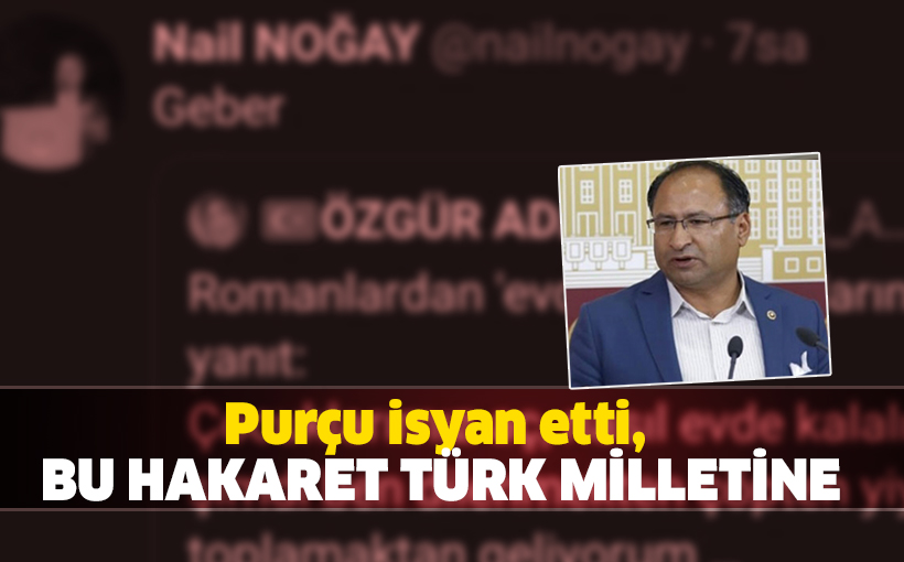 Purçu isyan etti, BU HAKARET TÜRK MİLLETİNE