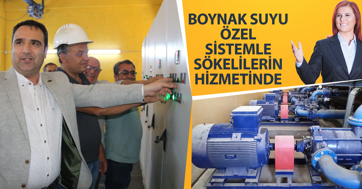 SÖKE’NİN ÖZLEMİ’NİN OLMAZSA OLMAZ PROJESİ HAYATA GEÇTİ