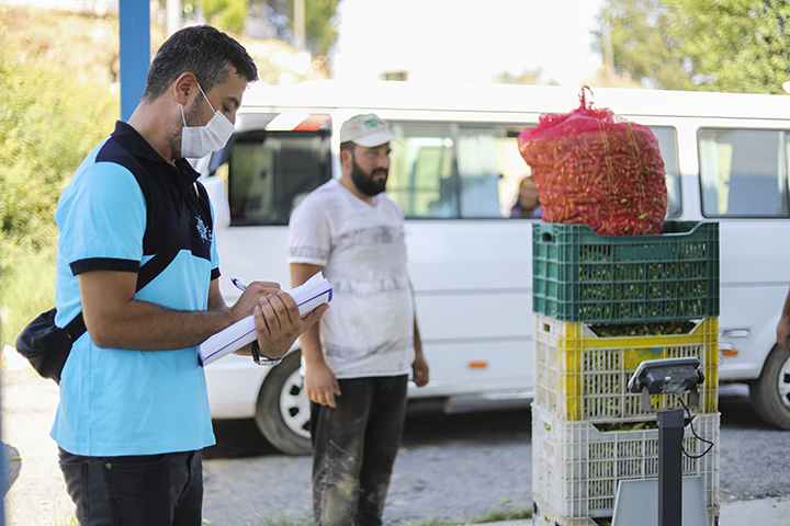 Büyükşehir Belediyesi Aydınlı üreticiyi rahatlattı