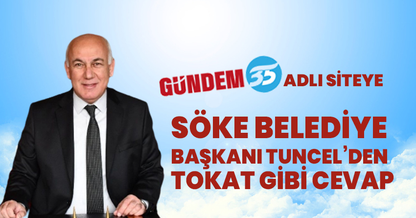 GÜNDEM OTUZ BEŞ ADLI SİTEYE, BAŞKAN TUNCEL’DEN TOKAT GİBİ CEVAP