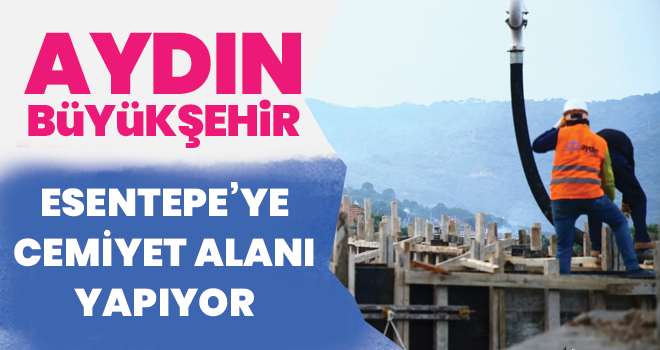 Büyükşehir Esentepe’ye cemiyet alanı yapıyor