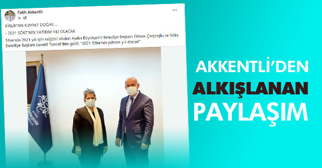 AKKENTLİ’DEN ALKIŞLANAN PAYLAŞIM