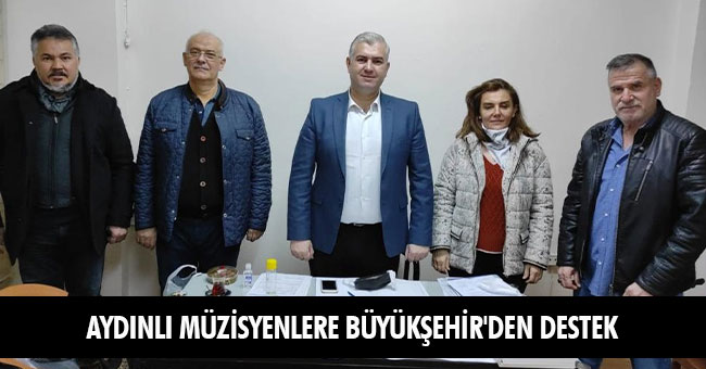 AYDINLI MÜZİSYENLERE BÜYÜKŞEHİR'DEN DESTEK