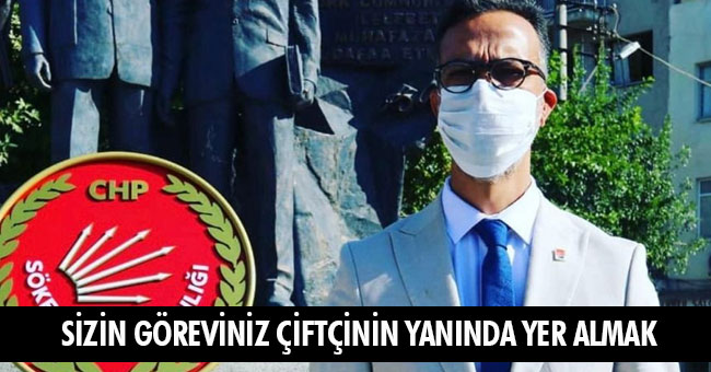 Özcan,"Sizin göreviniz çiftçinin yanında yer almanız"