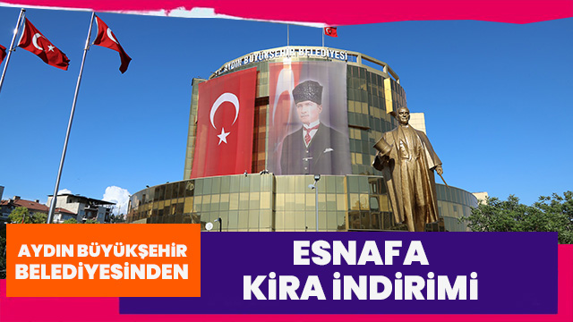 Büyükşehir’den esnafa kira indirimi