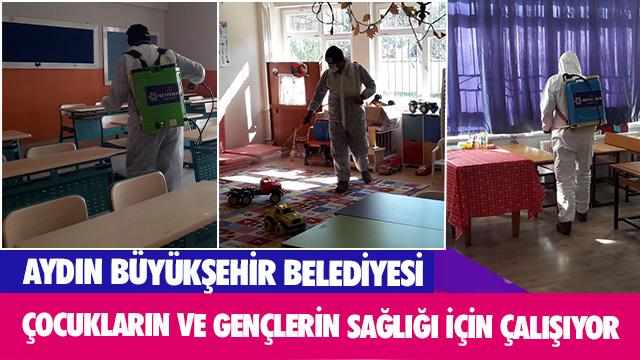 AYDIN BÜYÜKŞEHİR BELEDİYESİ ÇOCUKLARIN VE GENÇLERİN SAĞLIĞI İÇİN ÇALIŞIYOR