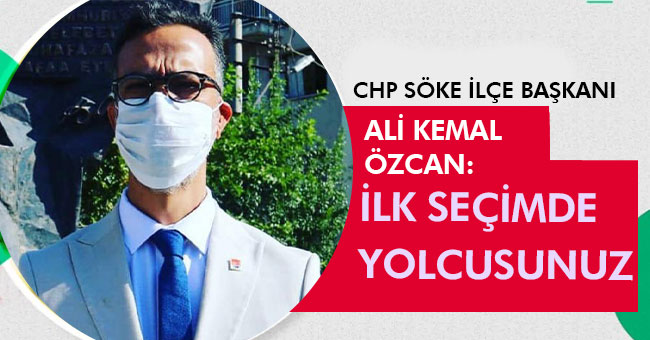 CHP’li Özcan: İlk seçimde yolcusunuz