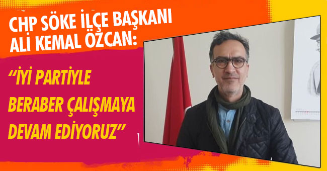 Özcan, "Beraber çalışmaya devam ediyoruz"