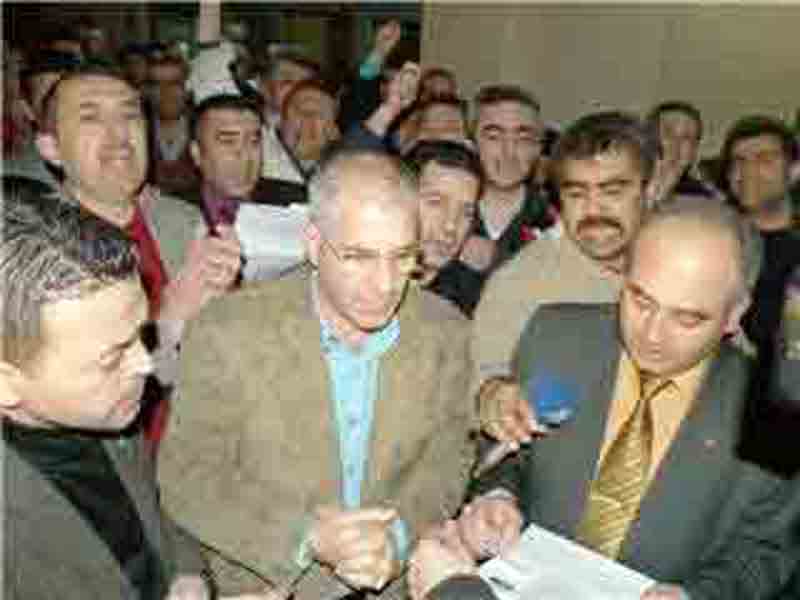 Aydın’da tekel işçileri eylem yaptı