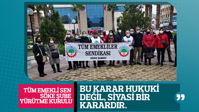 "Bu karar hukuki değil, siyasi bir karardır"