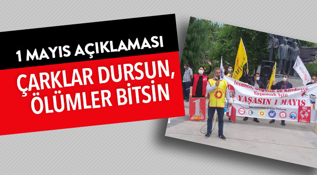 ÇARKLAR DURSUN, ÖLÜMLER BİTSİN