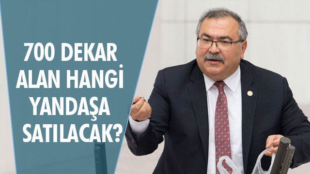 700 DEKAR ALAN HANGİ YANDAŞA SATILACAK?