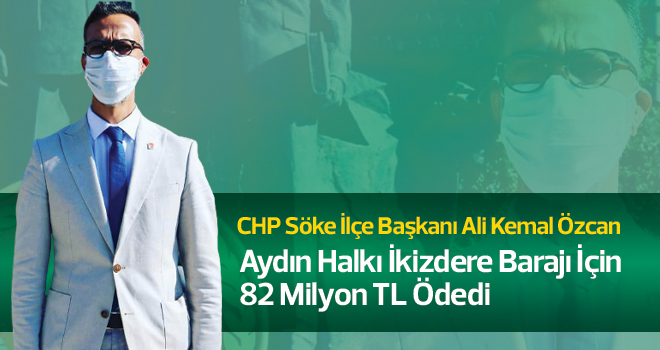 Aydın Halkı İkizdere Barajı İçin 82 Milyon TL Ödedi