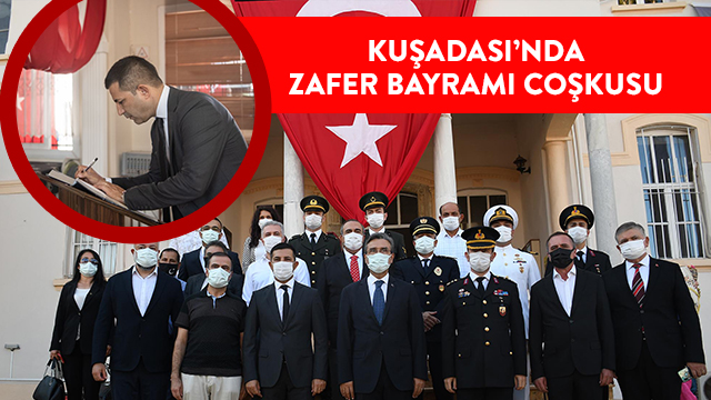 KUŞADASI’NDA ZAFER BAYRAMI COŞKUSU