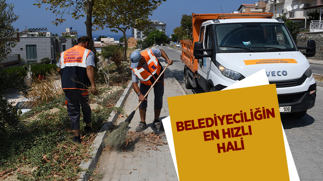 BELEDİYECİLİĞİN EN HIZLI HALİ: ACİL MÜDAHALE EKİPLERİ