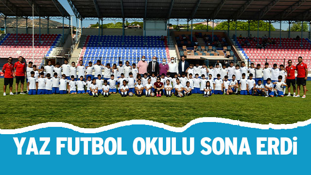 Söke Belediyespor futbol yaz okulu sona erdi