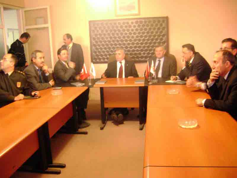 Söke Ticaret Borsası temsilcileri Vali Mustafa Malay'dan su istedi