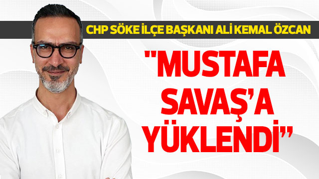 Başkan Özcan, Mustafa Savaş'a yüklendi