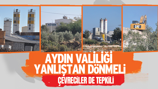 AYDIN VALİLİĞİ YANLIŞTAN DÖNMELİ