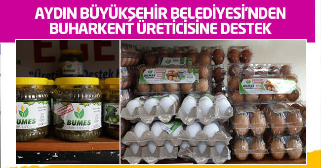 Aydın Büyükşehir Belediyesi'nden Buharkent üreticisine destek