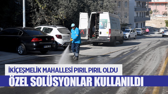 İKİÇEŞMELİK MAHALLESİ PIRIL PIRIL OLDU