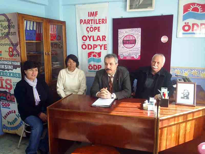 ÖDP Söke İlçe Başkanlığı'na Asaf Pınarbaşı seçildi