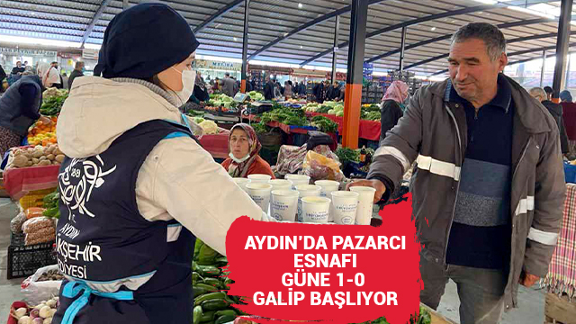 AYDIN BÜYÜKŞEHİR BELEDİYESİ SABAH ÇORBASI İLE GÖNÜLLERİ ISITIYOR