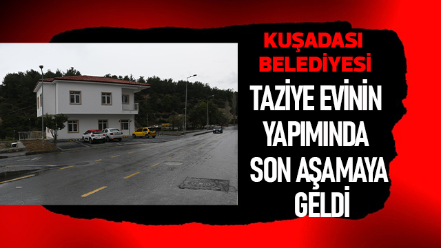 TAZİYE EVİNİN YAPIMINDA SON AŞAMAYA GELİNDİ