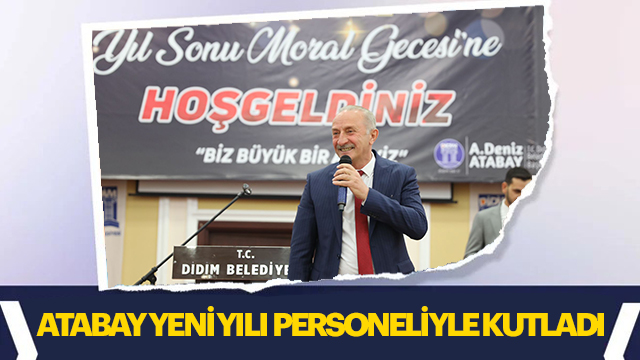 DİDİM BELEDİYESİ'NDEN YENİ YIL ÖNCESİ PERSONEL GECESİ