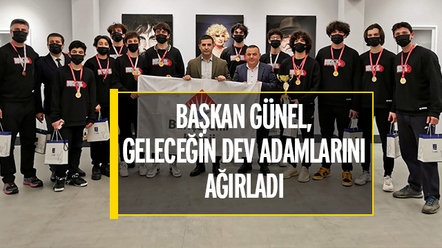 GELECEĞİN DEV ADAMLARI BAŞKAN GÜNEL’İ ZİYARET ETTİ