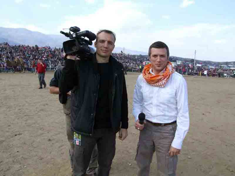 “Hakanla Geziyorum” Bozdoğan deve güreşlerinde