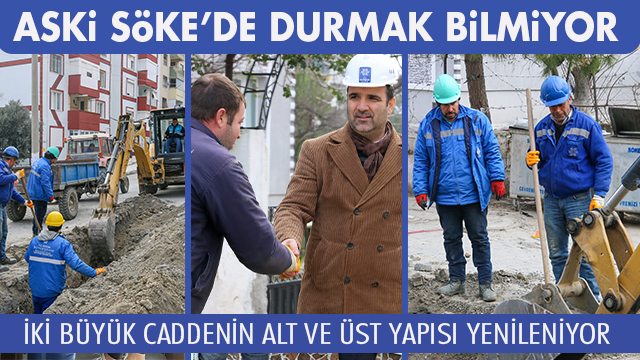 BÜYÜKŞEHİR SÖKEDE DURMAK BİLMİYOR