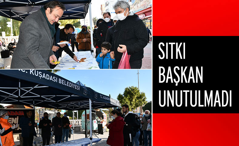 KUŞADASI BELEDİYESİ ‘SITKI BAŞKAN’I UNUTMADI