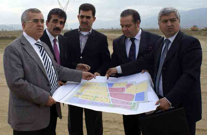 Vali Malay, Nazilli OSB alanında inceleme yaptı