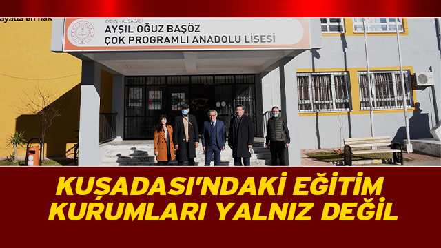 KUŞADASI’NDAKİ EĞİTİM KURUMLARI YALNIZ DEĞİL