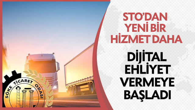 DİJİTAL EHLİYET VERMEYE BAŞLADIK