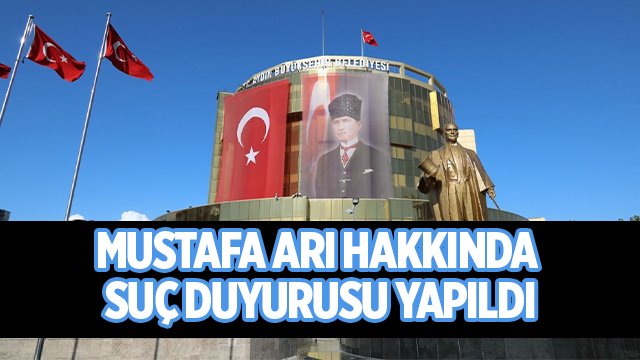 Mustafa Arı hakkında Aydın Büyükşehir Belediyesi suç duyurusu Yaptı