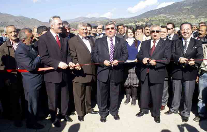 Kestel Köprüsü törenle açıldı