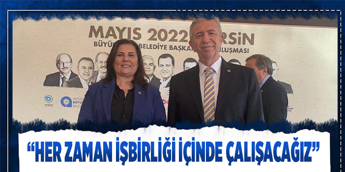 Başkan Çerçioğlu, “Büyükşehir Belediye Başkanları Buluşması’na katıldı
