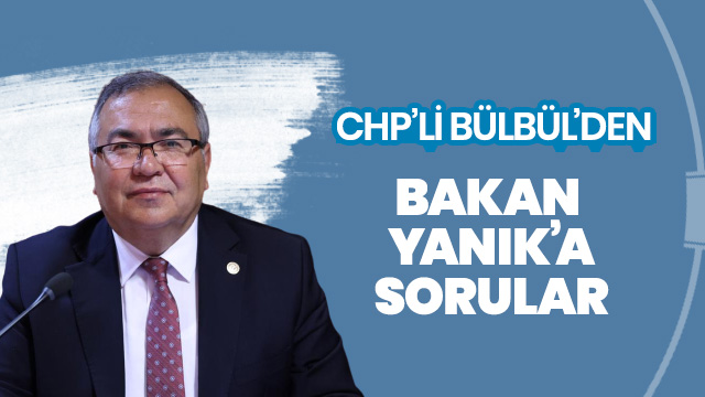 CHP’DEN BAKAN YANIK’A “MENSTRÜEL VE HİJYEN ÜRÜNLERİ” SORUSU