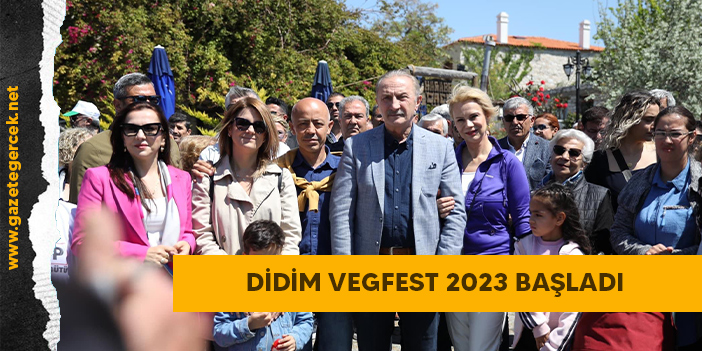 DİDİM VEGFEST RENGARENK GÖRÜNTÜLERLE BAŞLADI