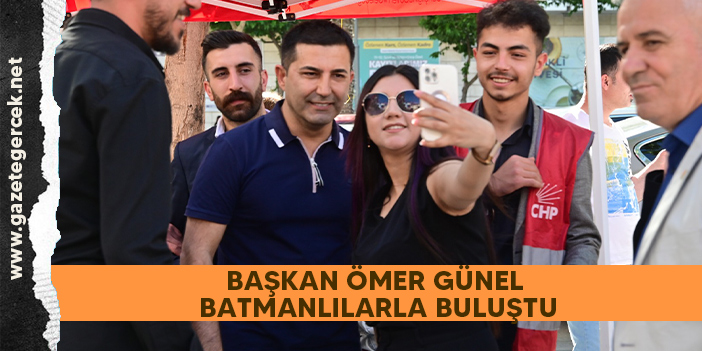 “BATMAN’DA ÇALIŞMALAR OLGUNLAŞMIŞ, MAYA TUTMUŞ”