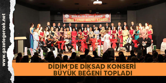 DİDİM’DE DİKSAD KONSERİ BÜYÜK BEĞENİ TOPLADI